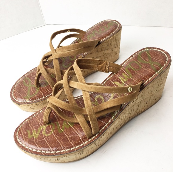 Sam Edelman Shoes - SZ 8 Sam Edelman Brown Sandal Platforms